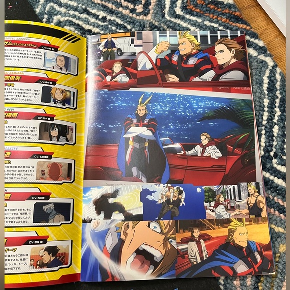 My Hero Academia Movie book. Japanese Anime - Picture 4 of 10